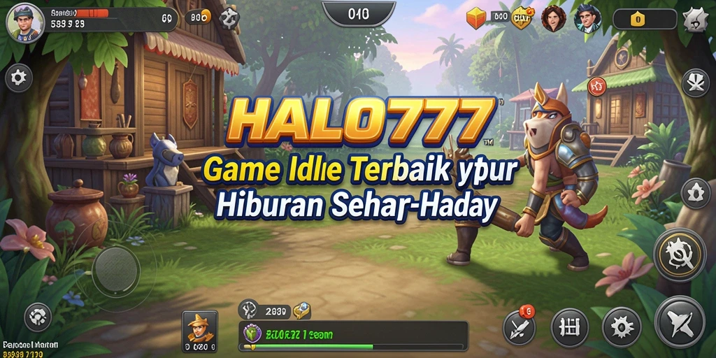 Screenshot gameplay HALO777 yang menunjukkan keseruan permainan Idle.
