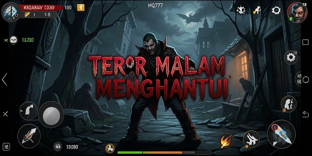 Gameplay menyeramkan di dalam kegelapan penuh misteri.