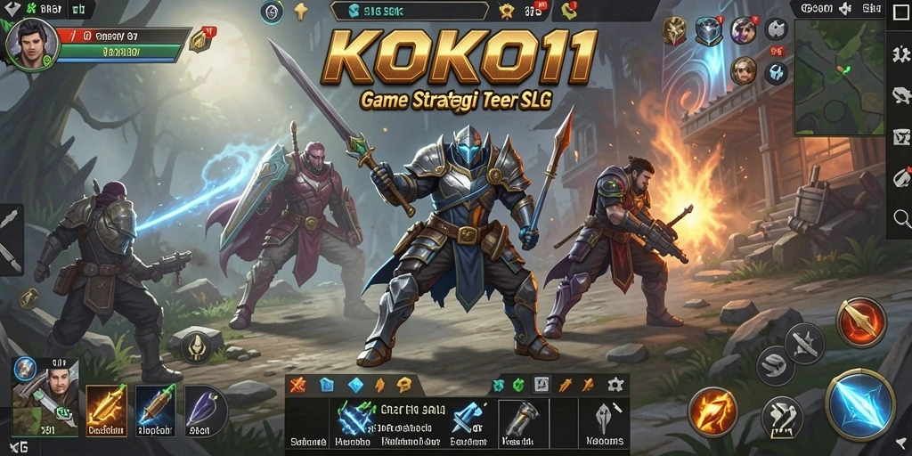 Tangkapan layar KOKO11 menampilkan permainan strategi yang mendebarkan.