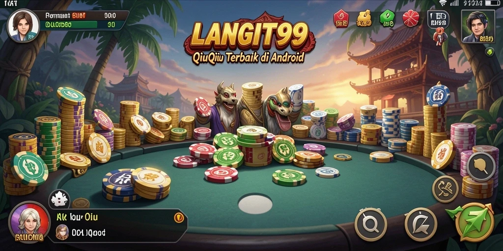 Tampilan gameplay LANGIT99 yang seru dan interaktif.