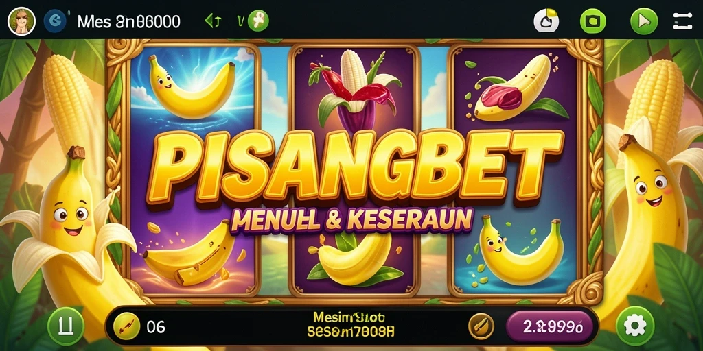 Tampilan menarik dan gameplay seru di PISANGBET