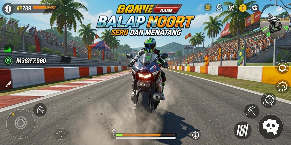 Tampilan gameplay RR789 yang menegangkan dan seru.