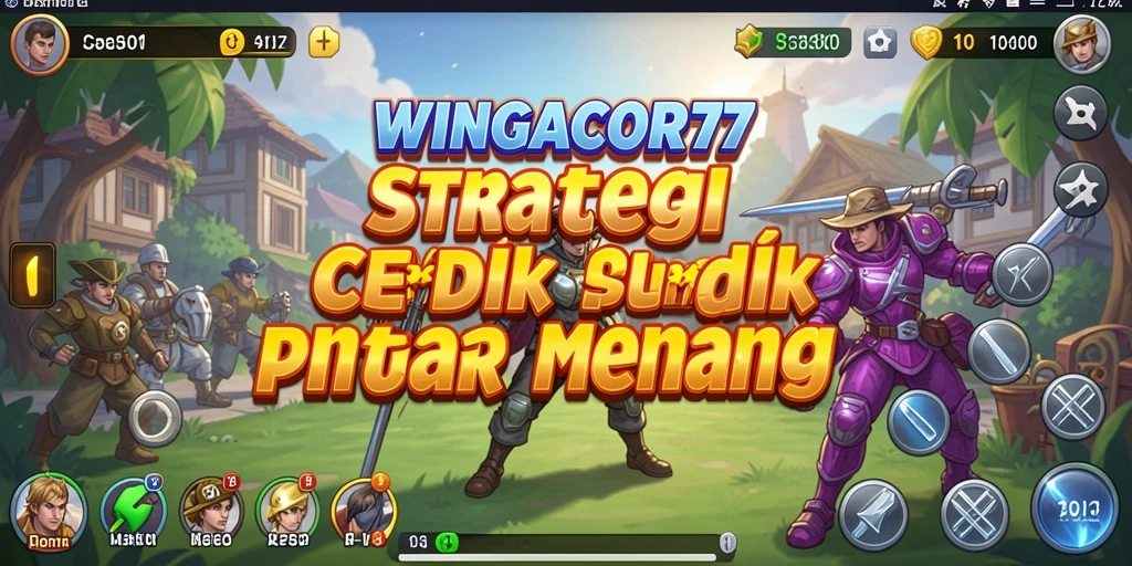 Tampilan gameplay menarik dalam WINGACOR77 dengan strategi yang dinamis.