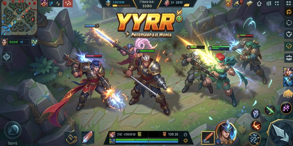 Gameplay seru dan mendebarkan yang ditawarkan oleh YYRR.